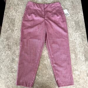 Worthington Straight Leg High Rise Pants- 8